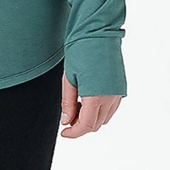 AnyBody Cozy Knit Luxe Message Hoodie  12320 - Picture 2 of 4